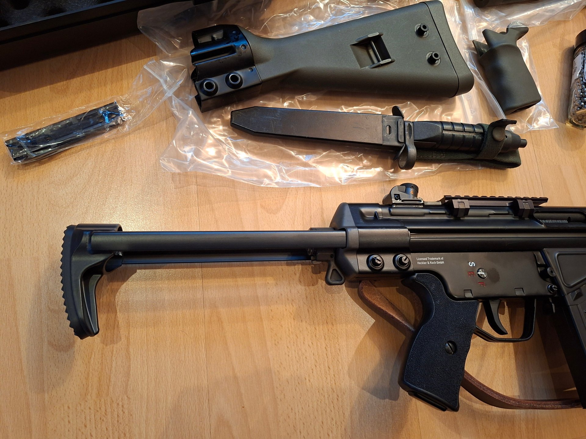UNIKAT Heckler & Koch G3 Softair-Gewehr Kaliber 6 mm BB Gas Blowback (P18) – Bild 3