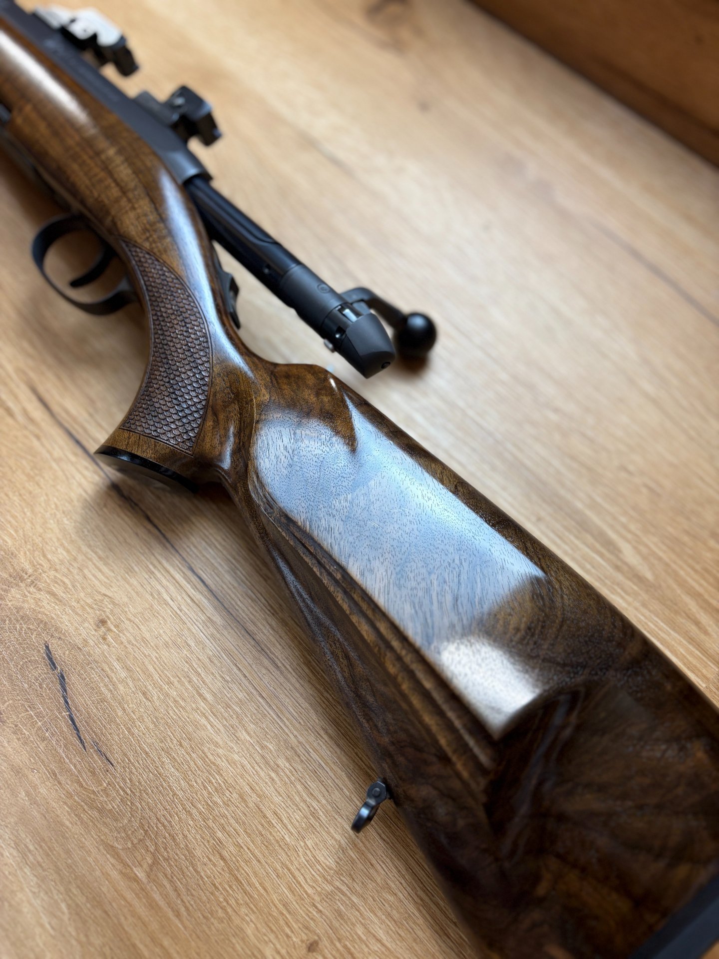 STEYR MANNLICHER SM12 Semi-Weight ohne Visierung 8x57IS inlc. EAW-Schwenkmontage für Zeiss-Schiene – Bild 6