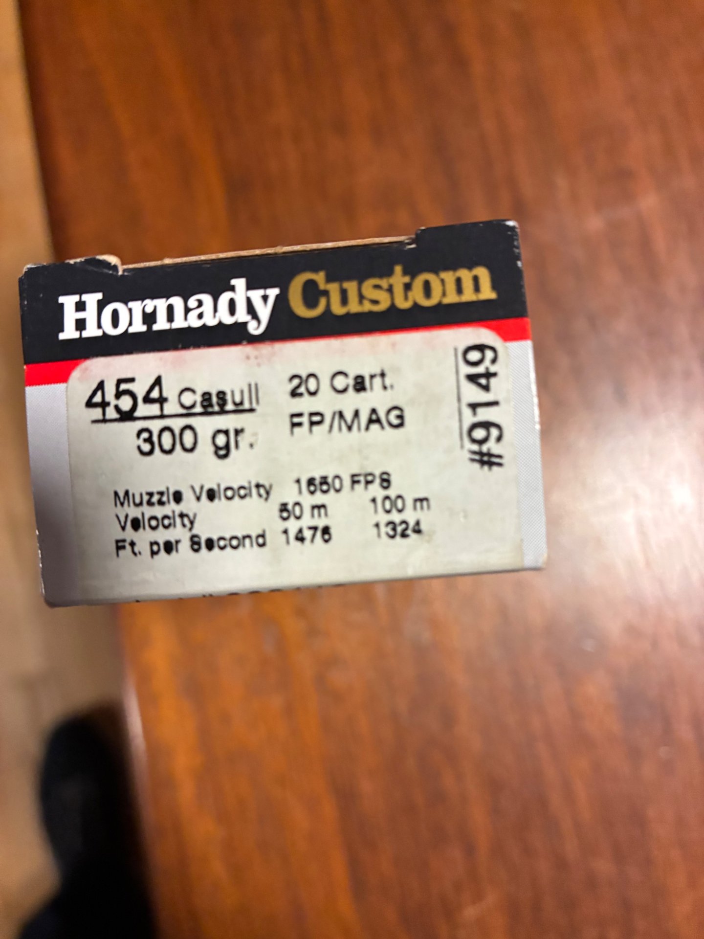 Hornady Custom .454 Casull – Bild 2