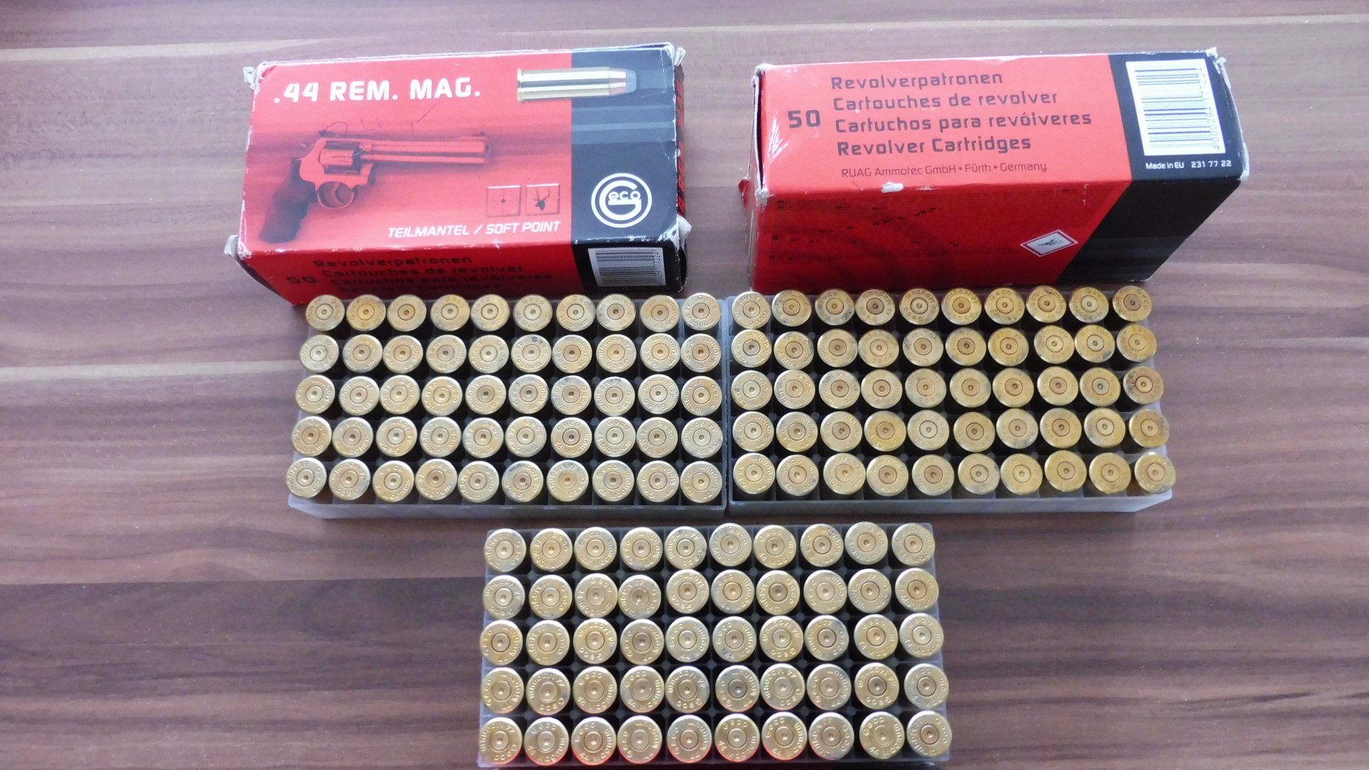 150 Hülsen .44 Magnum – Bild 1