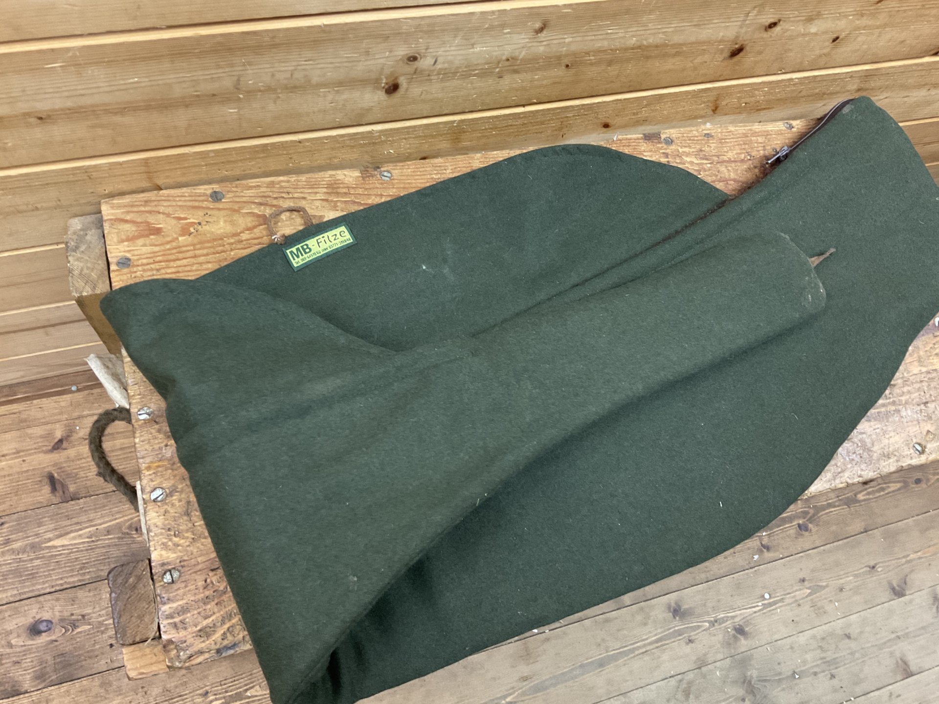 Futteral lautlos Filz/Loden grün !!! – Bild 4