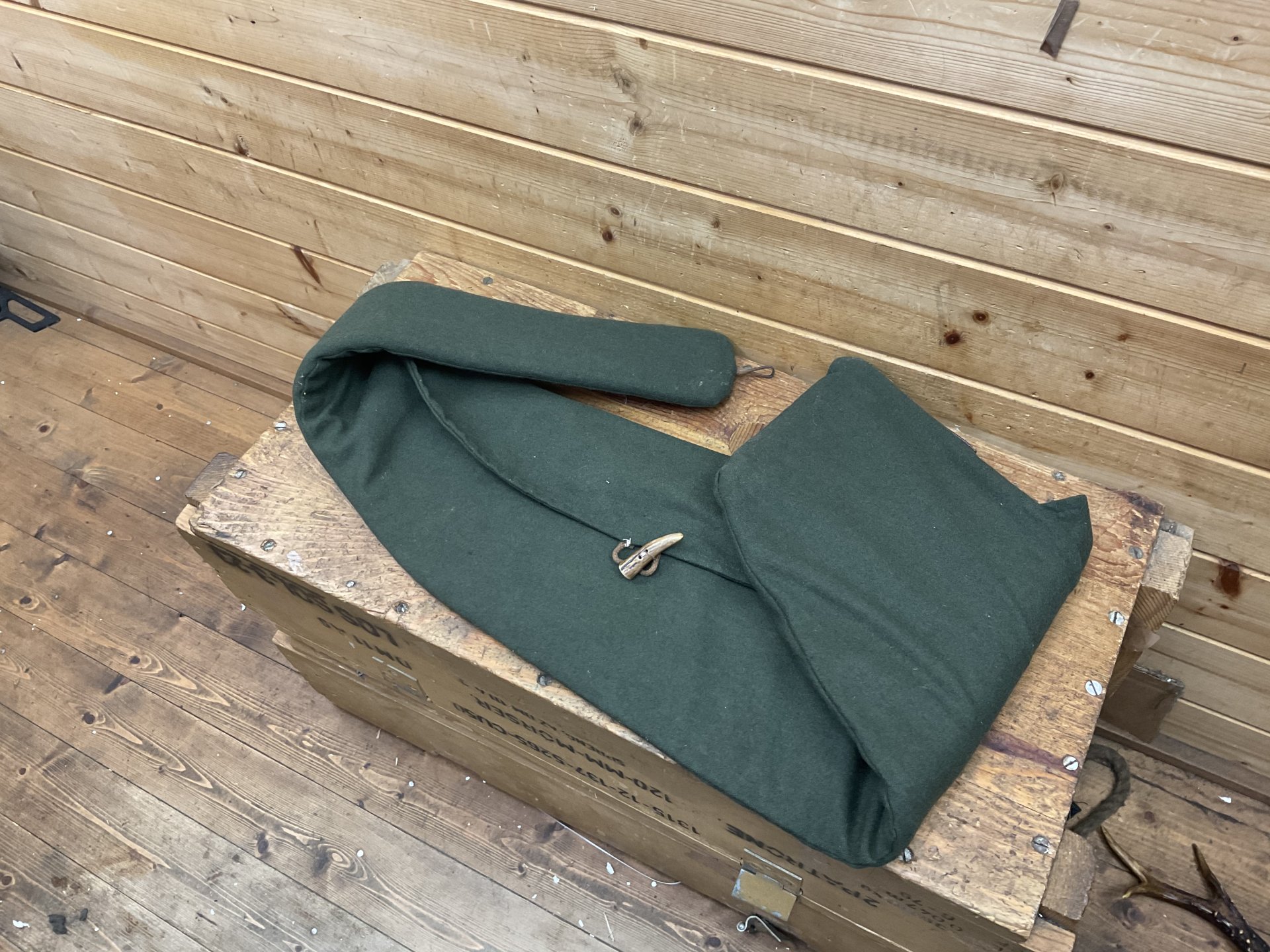 Futteral lautlos Filz/Loden grün !!! – Bild 2