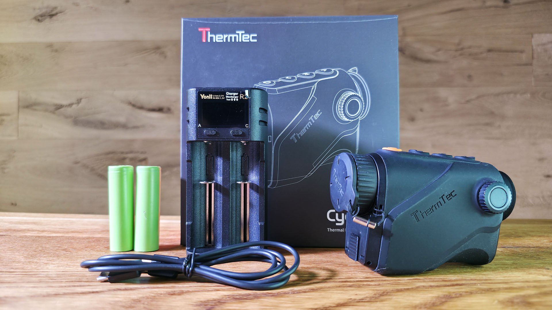ThermTec Cyclone 325 - Wärmebildgerät im Taschenformat ähnlich Hikmicro Nocpix Pulsar Liemke – Bild 1