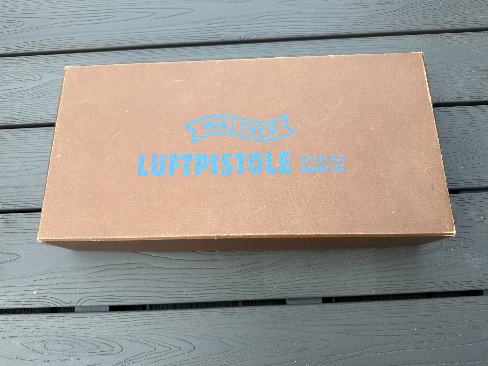Walther Luftpistole LP 53 mit F - Zeichen Dichtungen neu – Bild 1