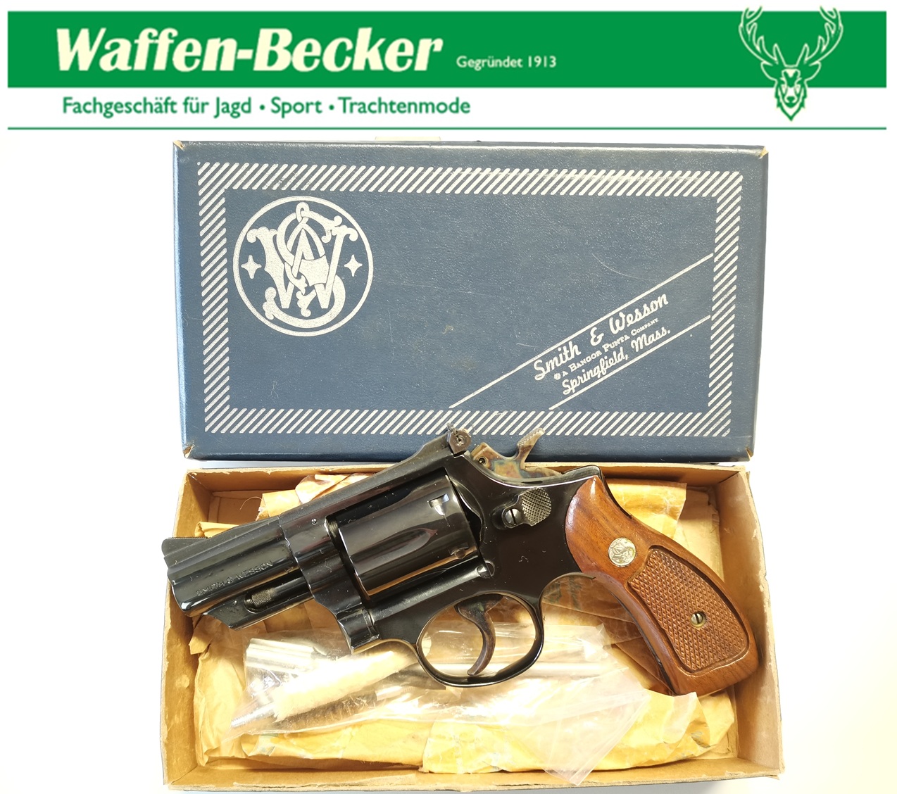 Revolver Smith & Wesson Mod. 19-3 Kal. .357Mag. 2,5"-Lauf --SEHR GUTER ZUSTAND!!!-- – Bild 1