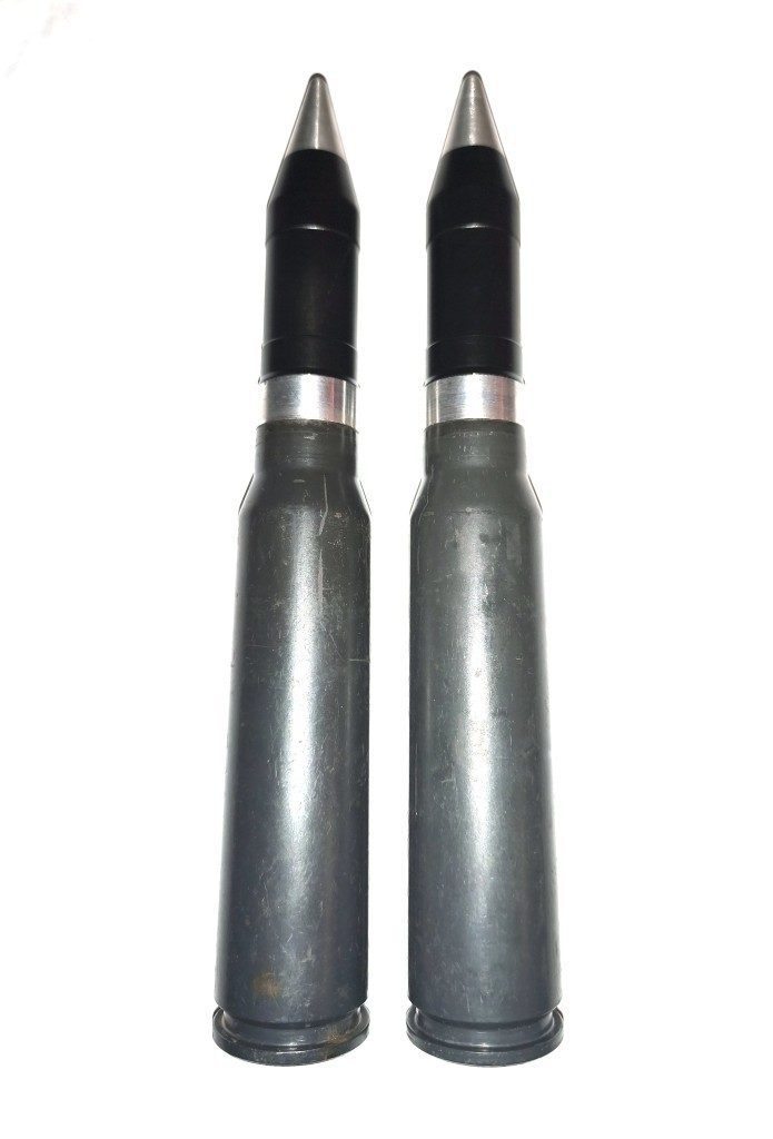 30 mm Dekopatrone 30x173 mm Deko Patrone 30 x 173 Dekomunition ATK MK 44 Bushmaster schwarz – Bild 1