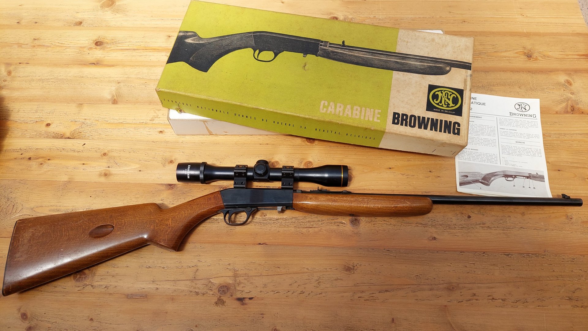 Selbstladebüchse FN-Browning A2 .22 lr (in Originalverp.) – Bild 1