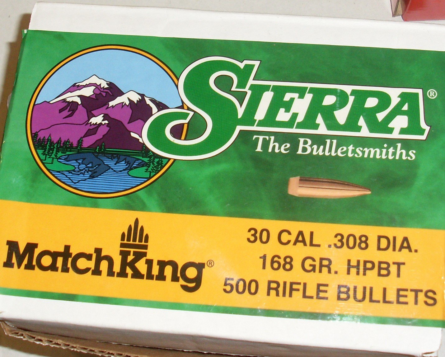 ca 500 Geschosse Sierra Matchking 168 gr HPBT 30 Cal – Bild 1