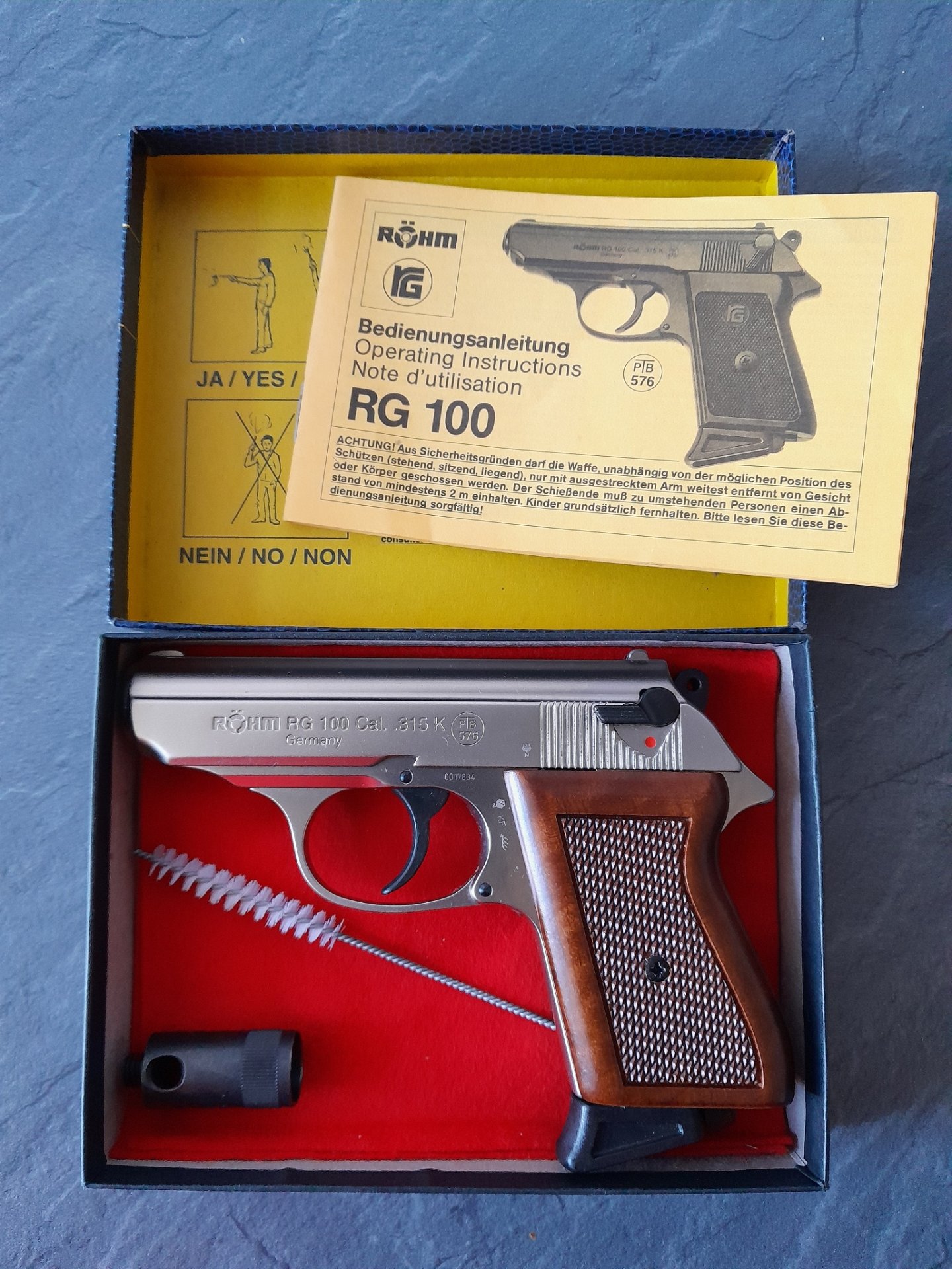 Röhm RG100 Nickel - ungeschossen – Bild 1