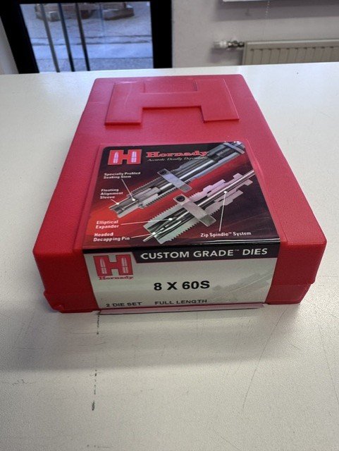 Hornady Matrizensatz 8x60 S und 50 Hülsen – Bild 2