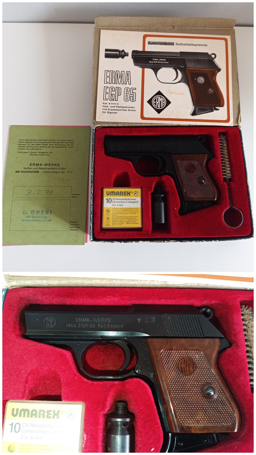 Erma EGP 65 PTB 146 von 1977 – Bild 5
