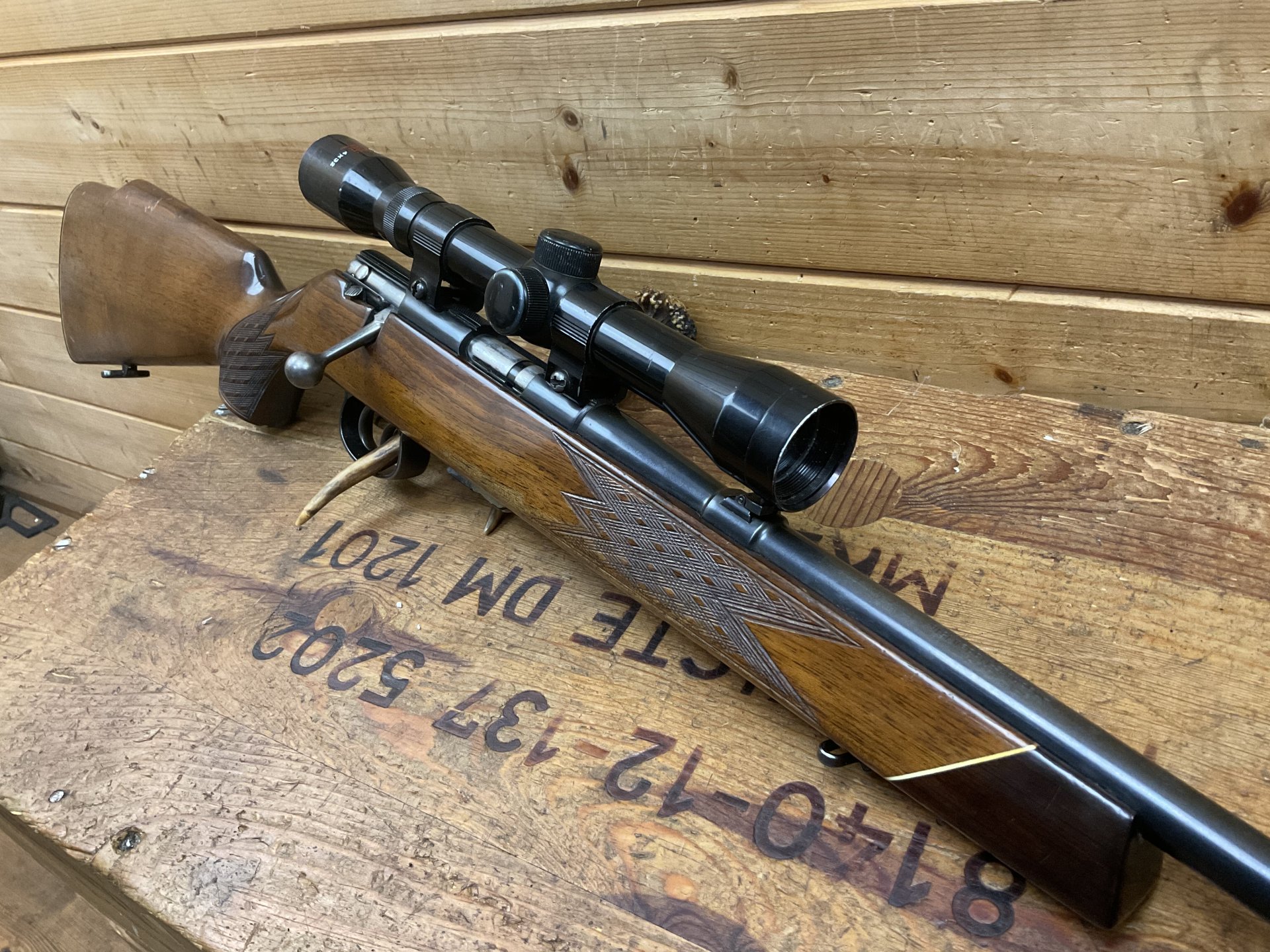 KK-Büchse Kal..22Magnum Anschütz Mod.1516, mit Zielfernrohr! – Bild 5