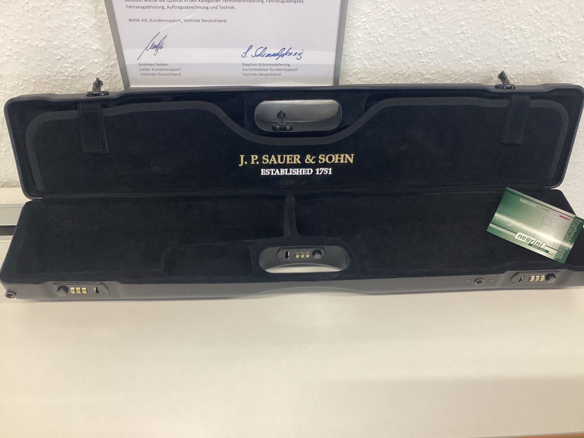 Sauer Waffenkoffer 404 Gewehrkoffer – Bild 3