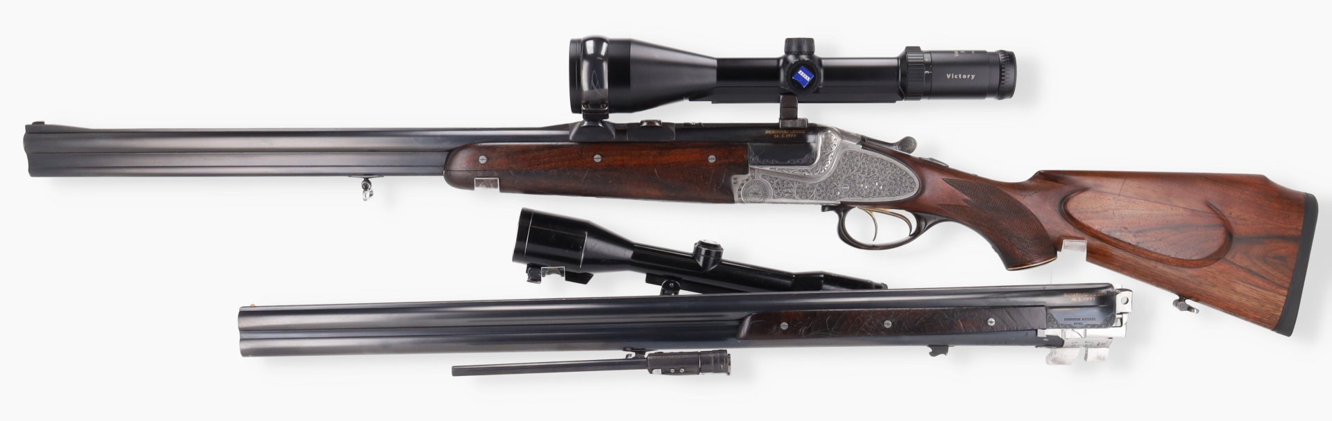 Merkel BBF - DF - 7x65R - 12/70 - 2 Laufbündel - 2x Zeiss ZF - JSZ-Vogel – Bild 2