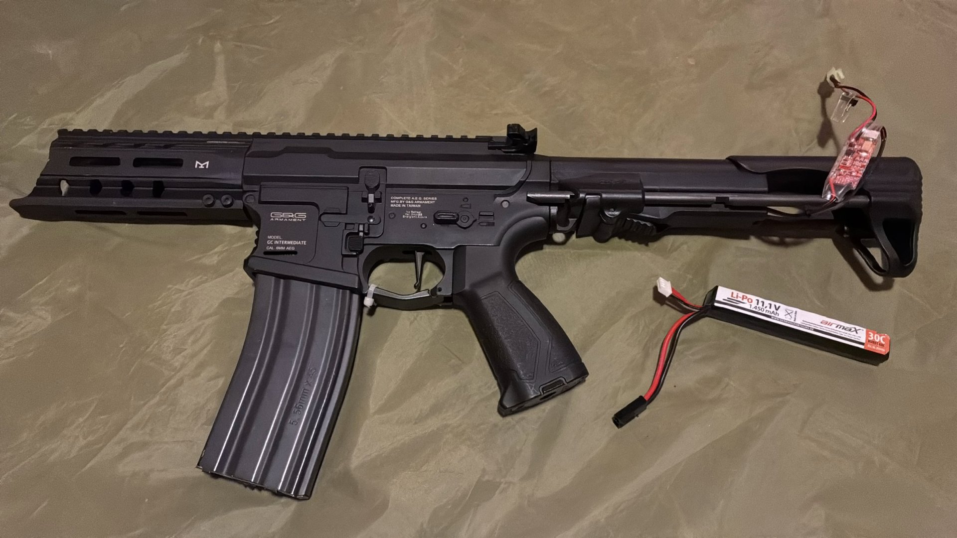G&G Armament GC Intermediate – 0,5 Joule Vollautomatik-Airsoft – Bild 1