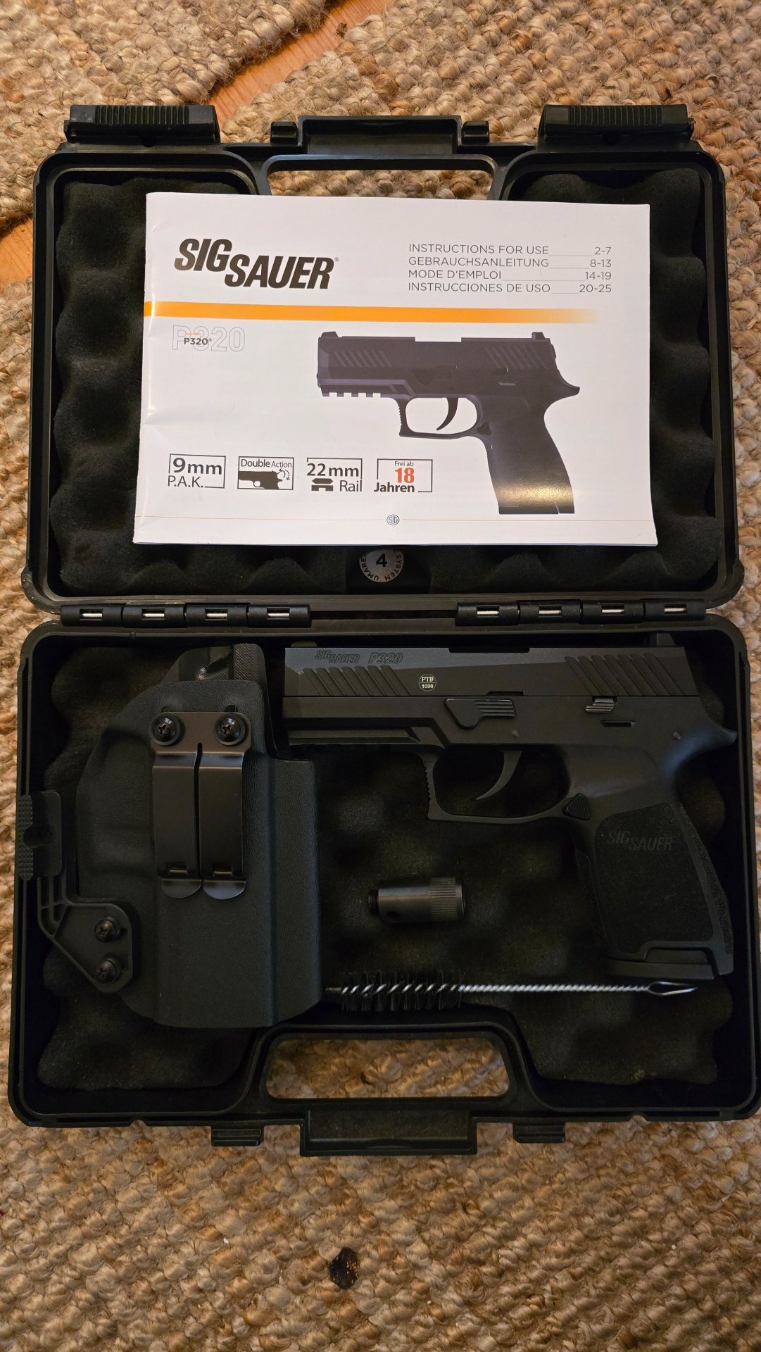 Sig Sauer P320 9mm P.A.K. – Bild 2