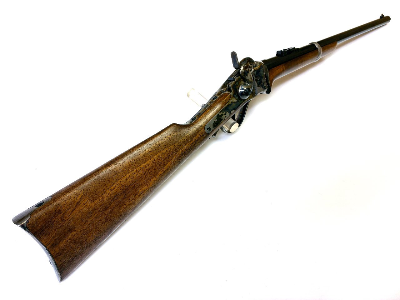 Perkussions Hinterlader Fallblockbüchse – Euromanufacture Mod. Sharps 1874 Cavalery Carbine – Bild 1