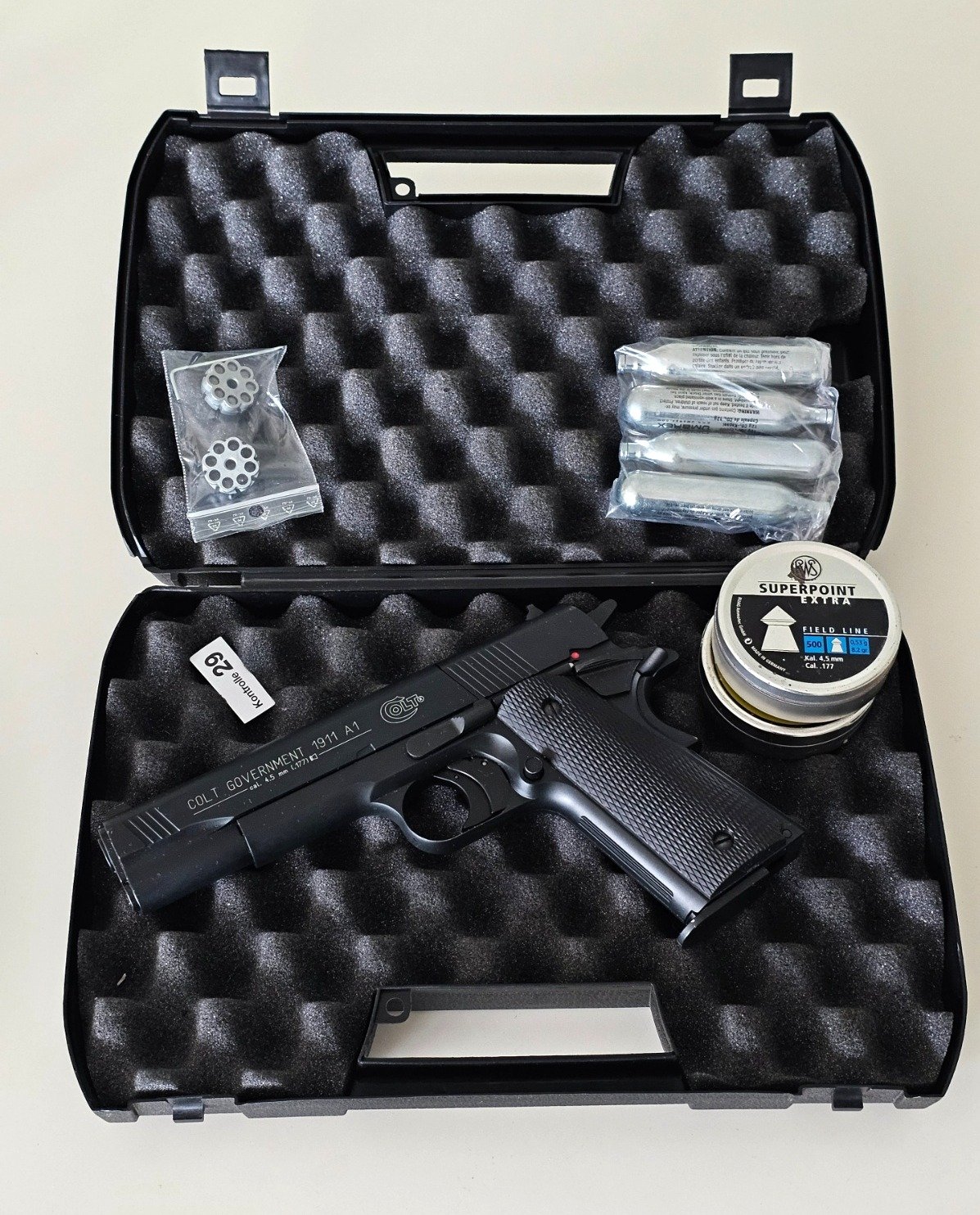 Colt Government 1911 A1 von Umarex CO2 4,5 mm Diabolo – Bild 1
