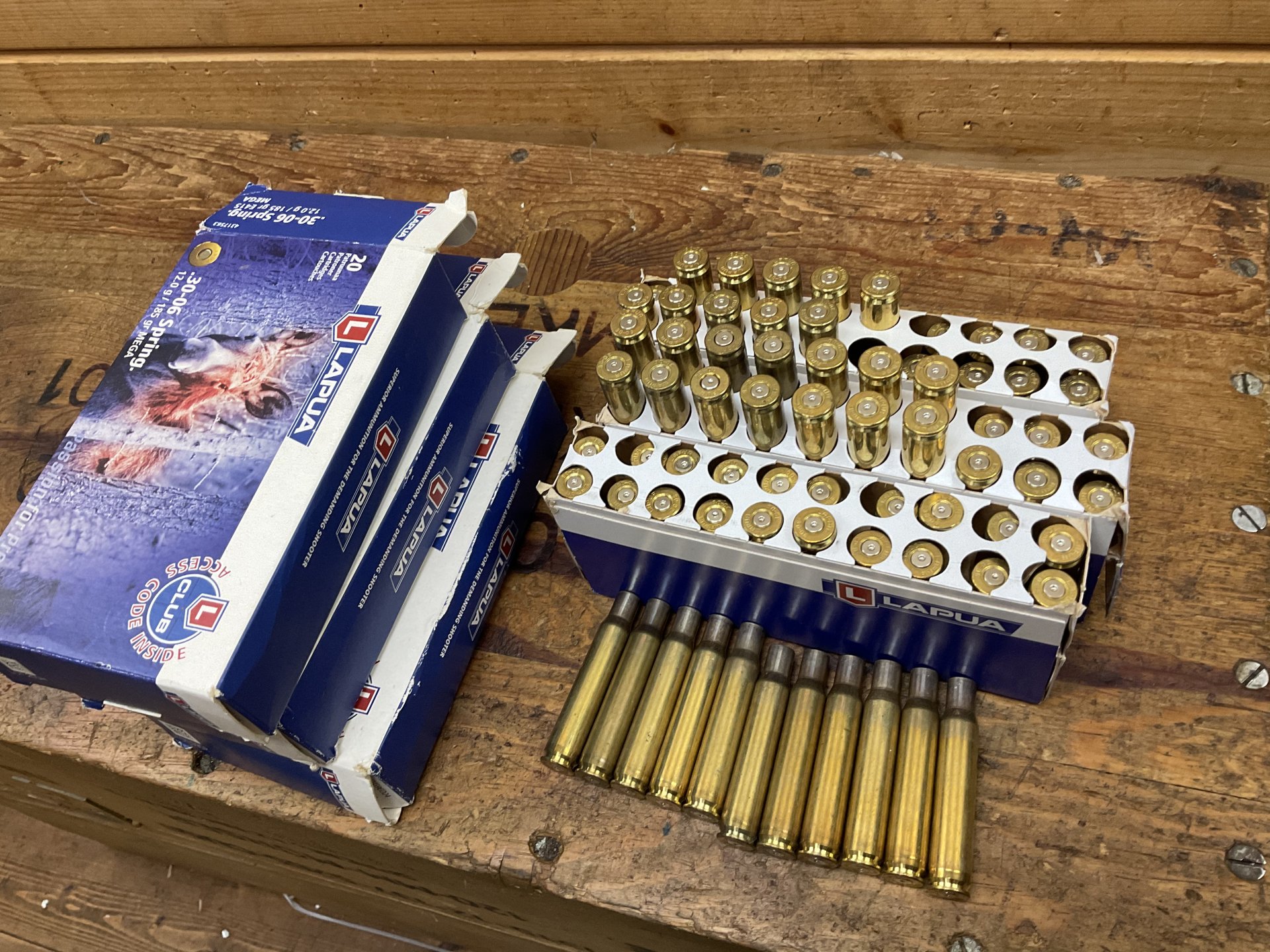 LAPUA Hülsen Kal..30-06, 71 Stück! – Bild 1