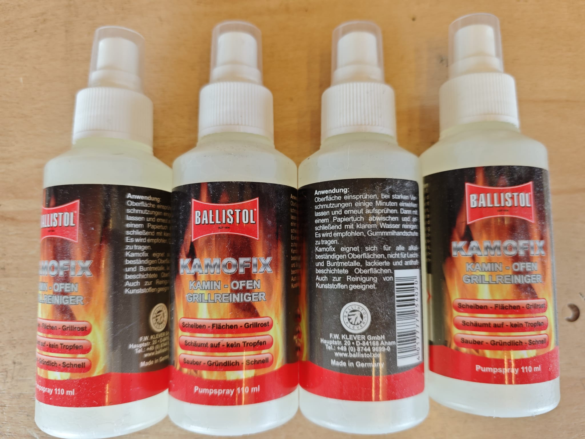Alles muß raus !!! 5x Ballistol Ofen und Grill reiniger – Bild 1