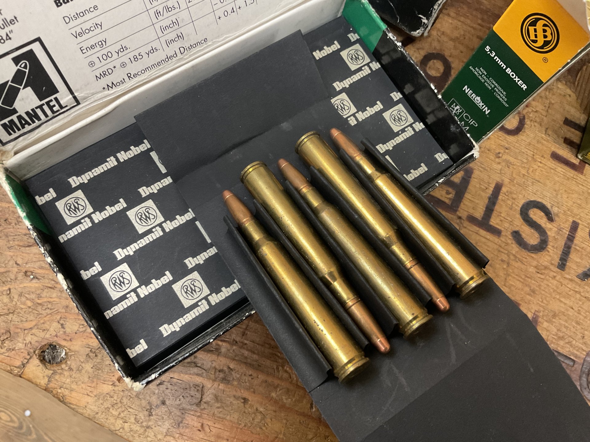 Konvolut Munition S&B, RWS, Kettner, Kal.7x64, 114 Schuss ! – Bild 2