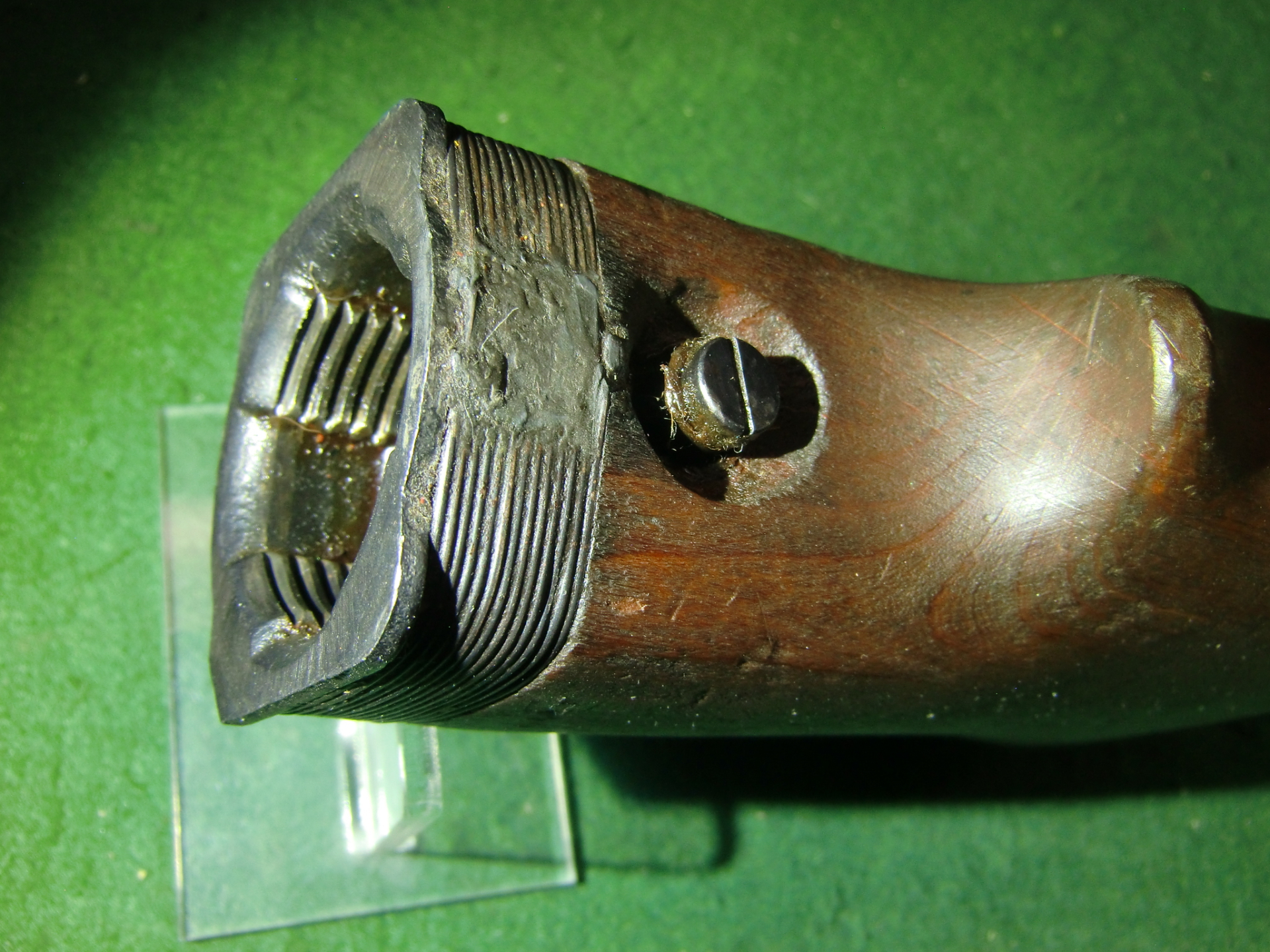 WKII Hinterschaft MG42 Holz mit WaA und verm. Feldinstandsetzung – Bild 5