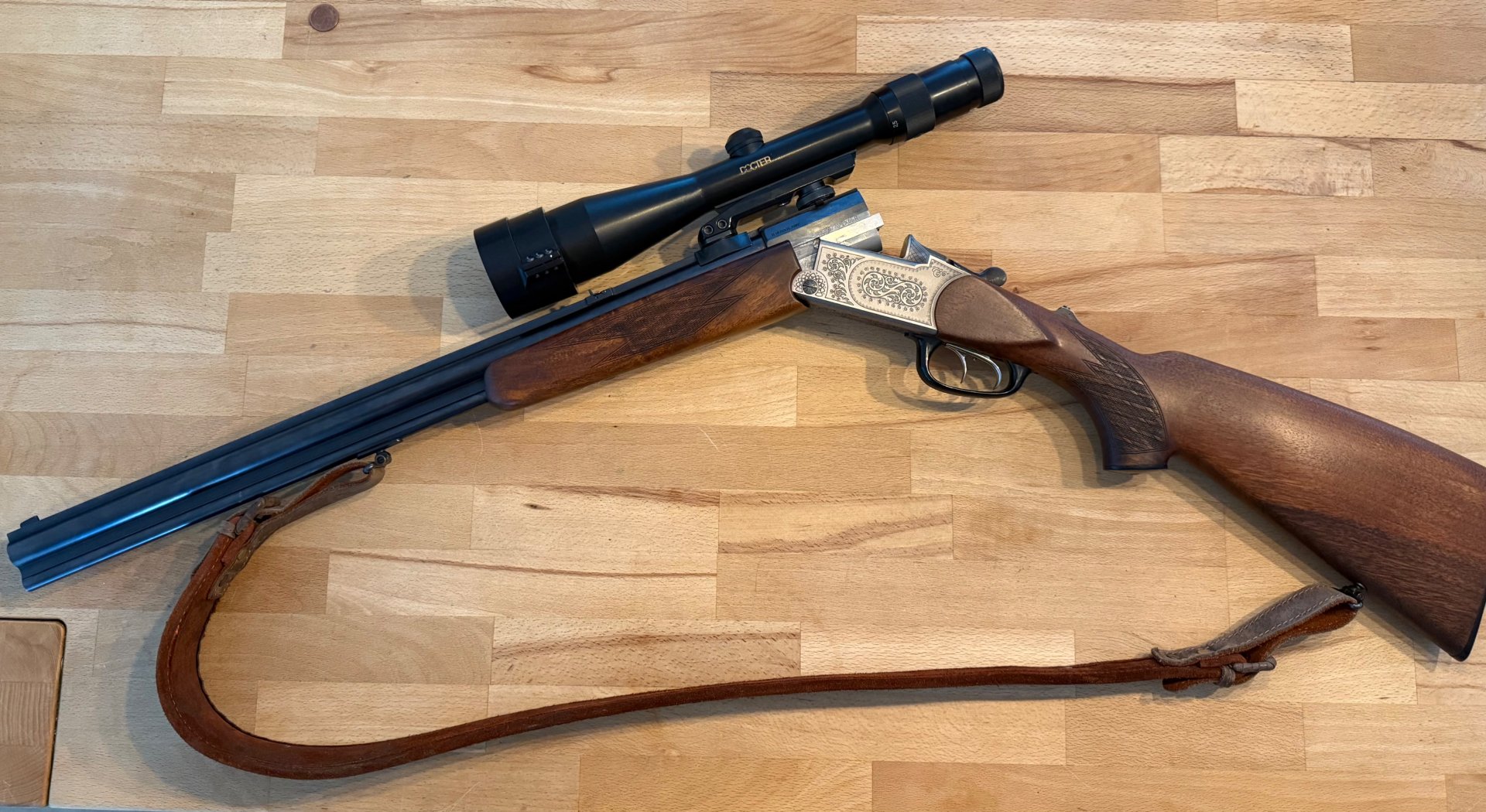 Blaser Bockbüchsflinte BBF ES67 in 16/70 und 7x65R mit Docter Optik – Bild 1