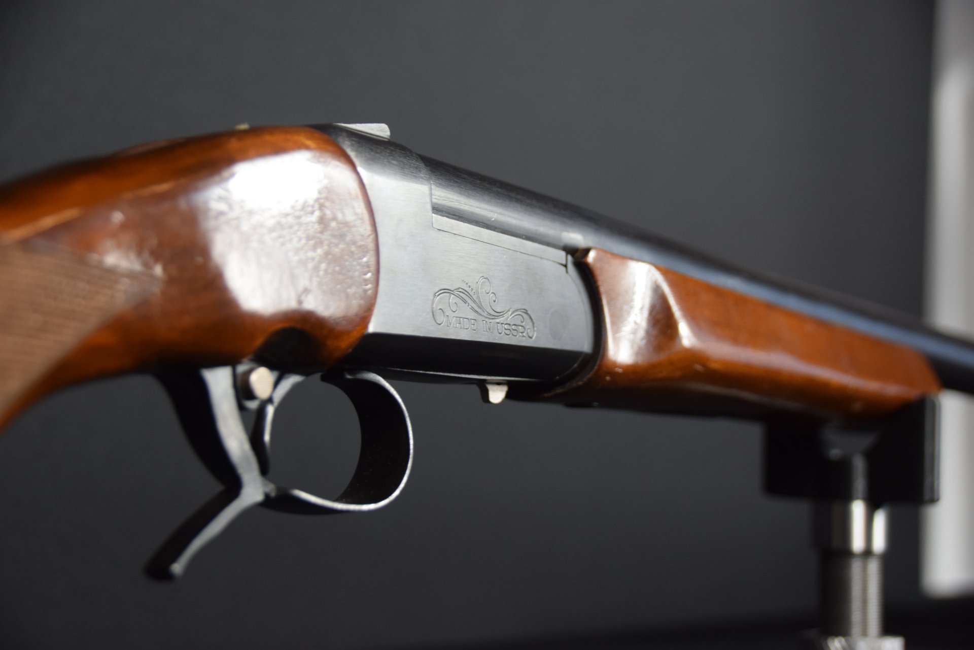 Baikal Kipplaufflinte 12/76 mit A-TEC A12 Schalldämpfer – Bild 2