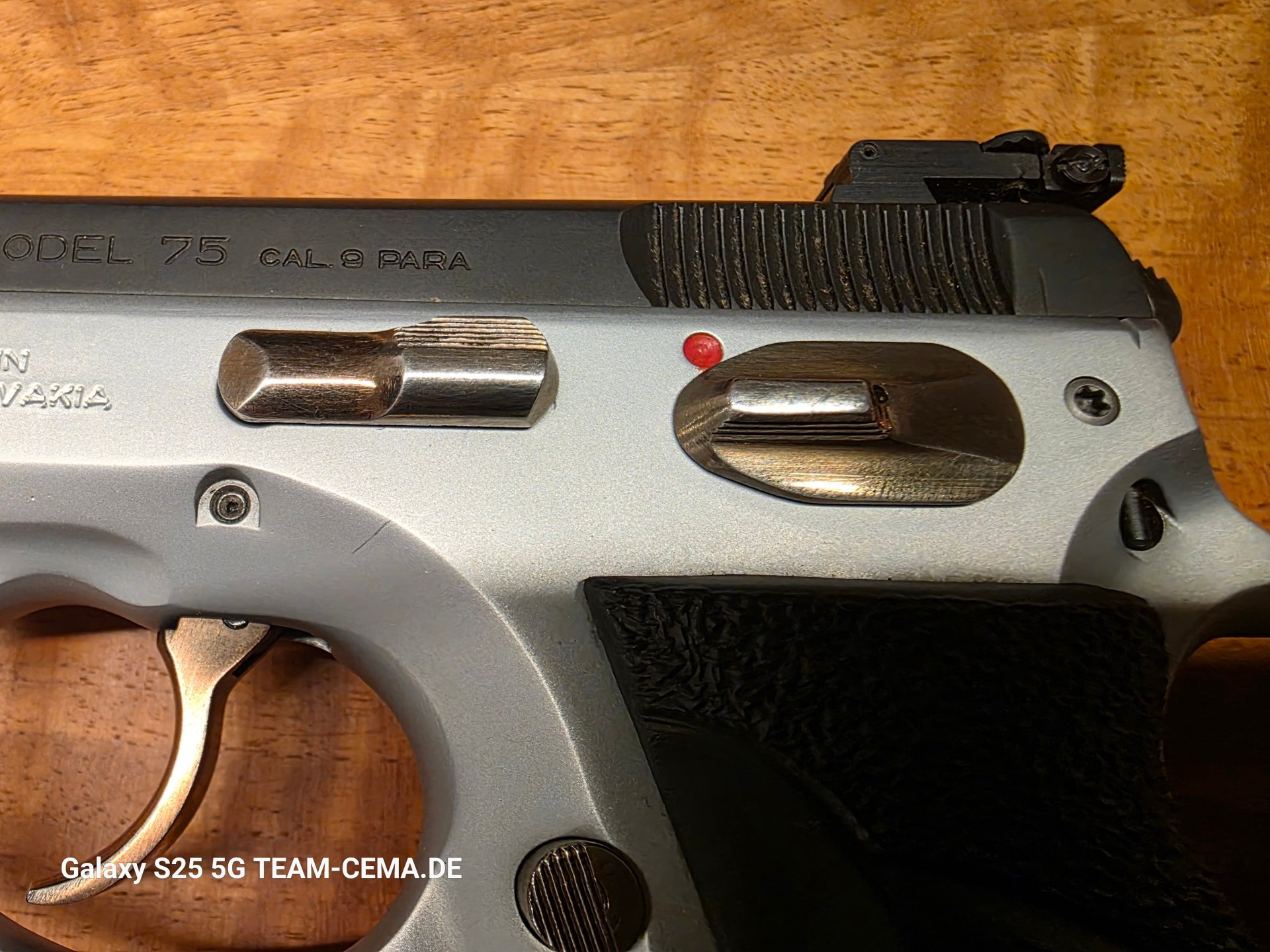 Brünner CZ 75 SPORT Pistole, 9mm Para, sehr guter Zustand – Bild 2
