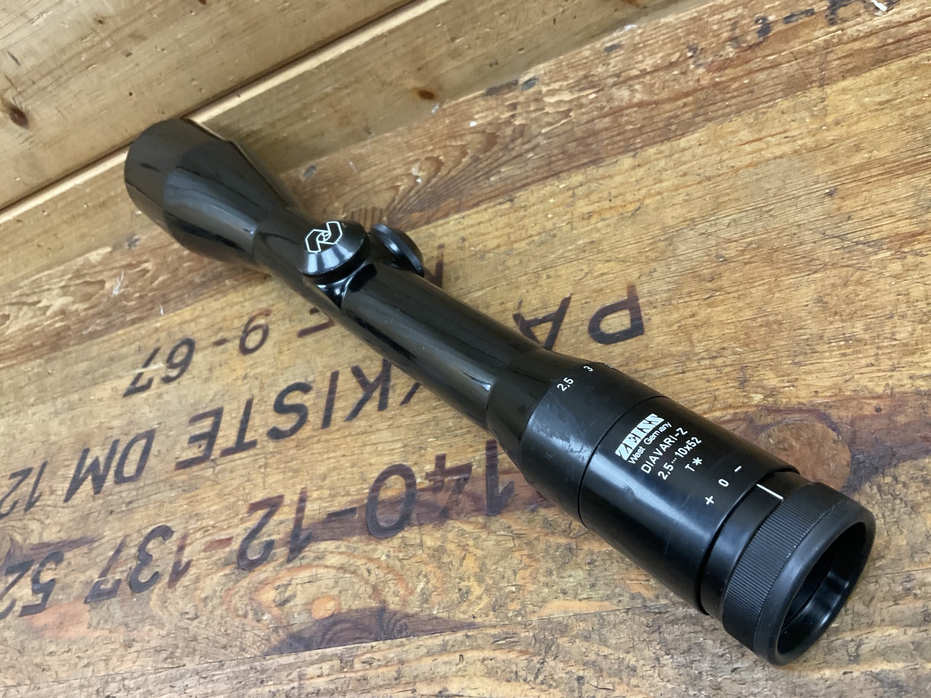 Zielfernrohr Zeiss DIAVARI-Z 2,5-10x52 T*, Abs.1, glasklar! Beschichtung Top! – Bild 4