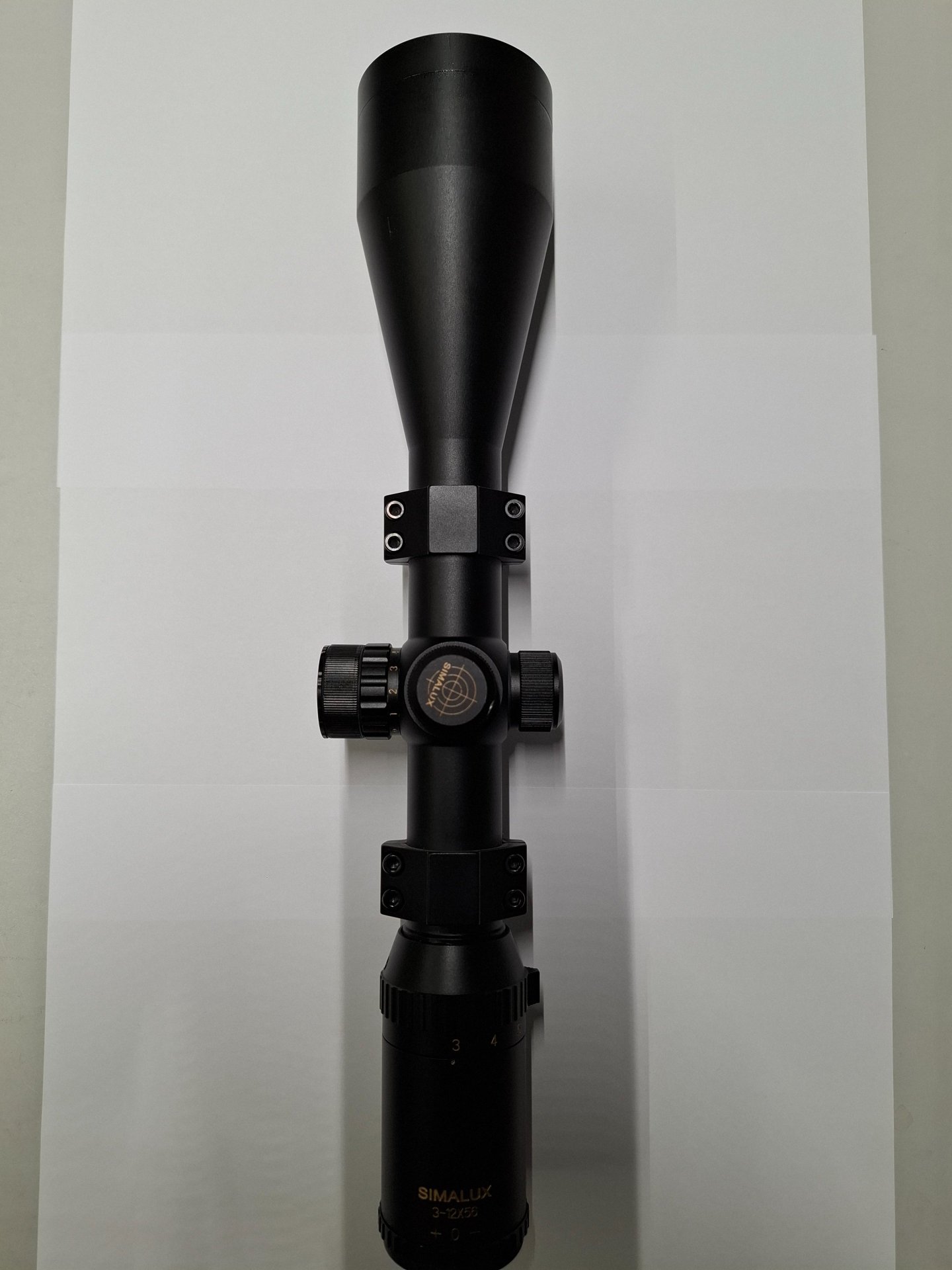 Zielfernrohr Simalux 3-12x56 Leuchtabsehen – Bild 1