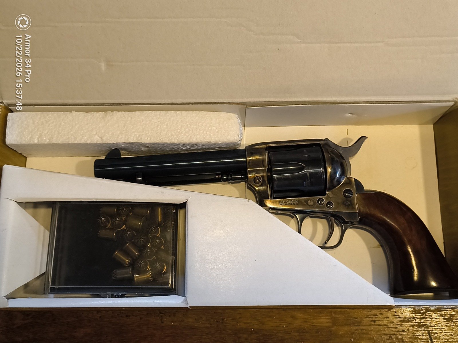 Hege-Uberti Westernrevolver SA Cattleman mit OVP – Bild 10