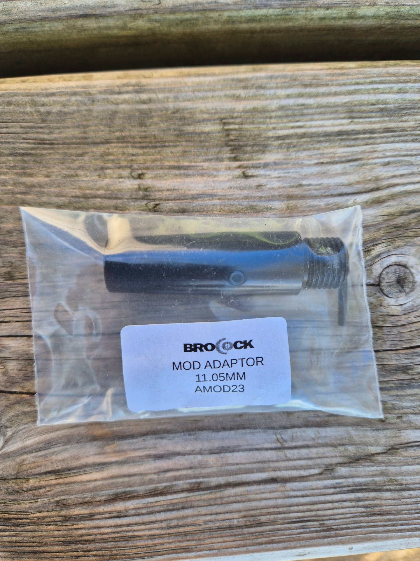Schalldämpfer Adapter Brocock 1/2 Zoll UNF AMOD23 11,05 mm Laufdurchmesser neu – Bild 1