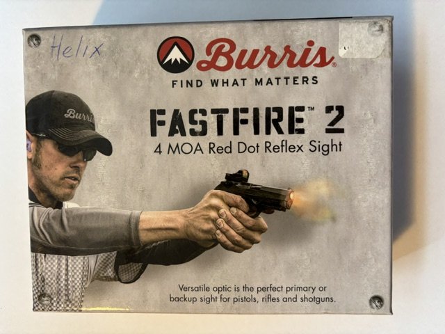 Burris Fast Fire II Leuchtpunktvisier mit Helligkeitssensor – Bild 1