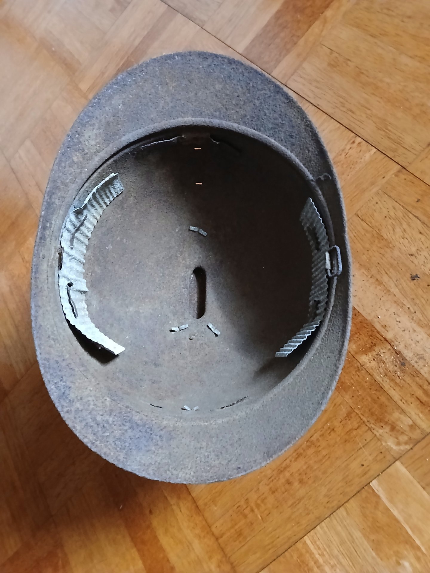 Bodenfund Helm Adrian M26 Frankreich 2. WK WW2 – Bild 3