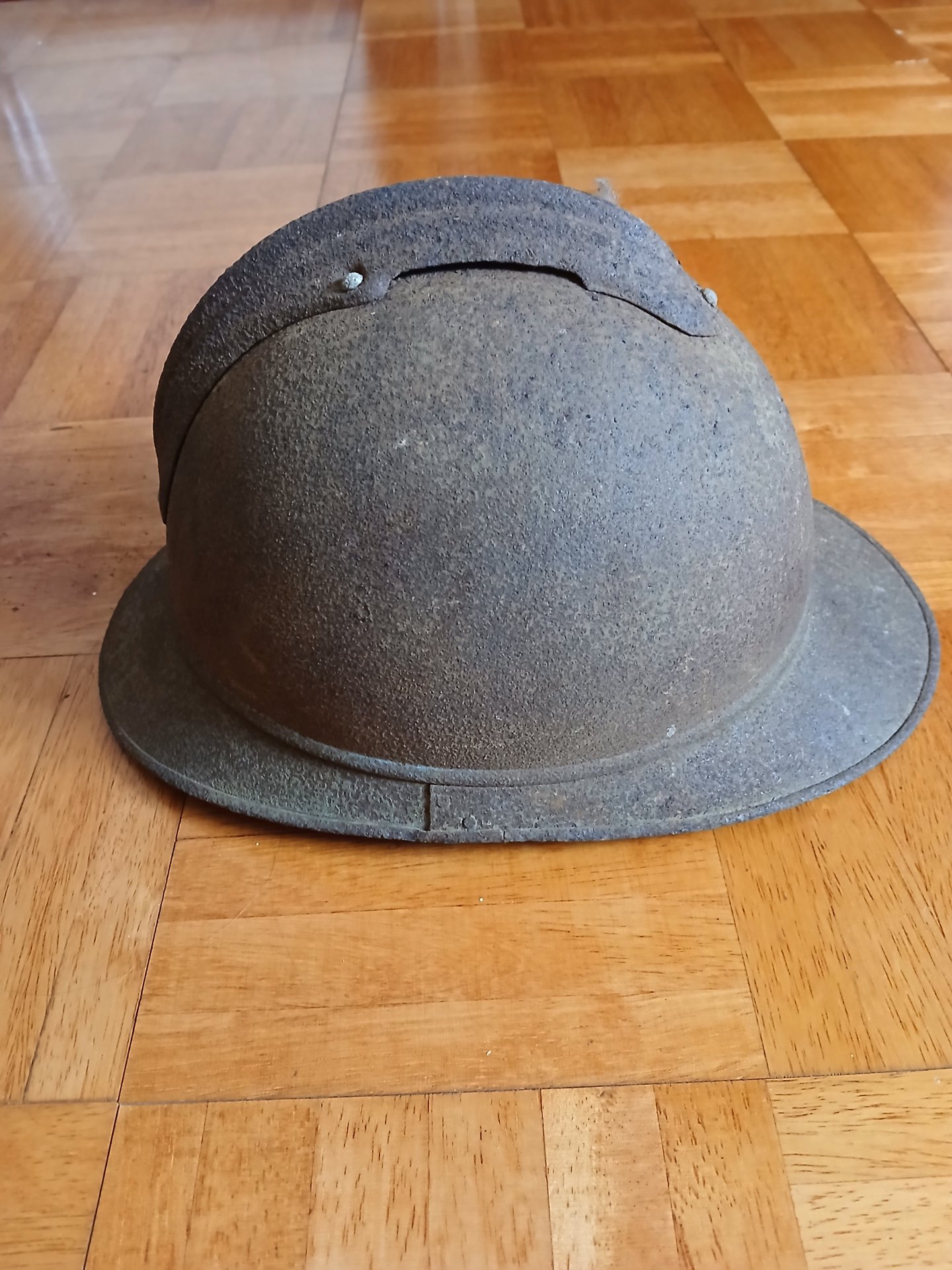 Bodenfund Helm Adrian M26 Frankreich 2. WK WW2 – Bild 1