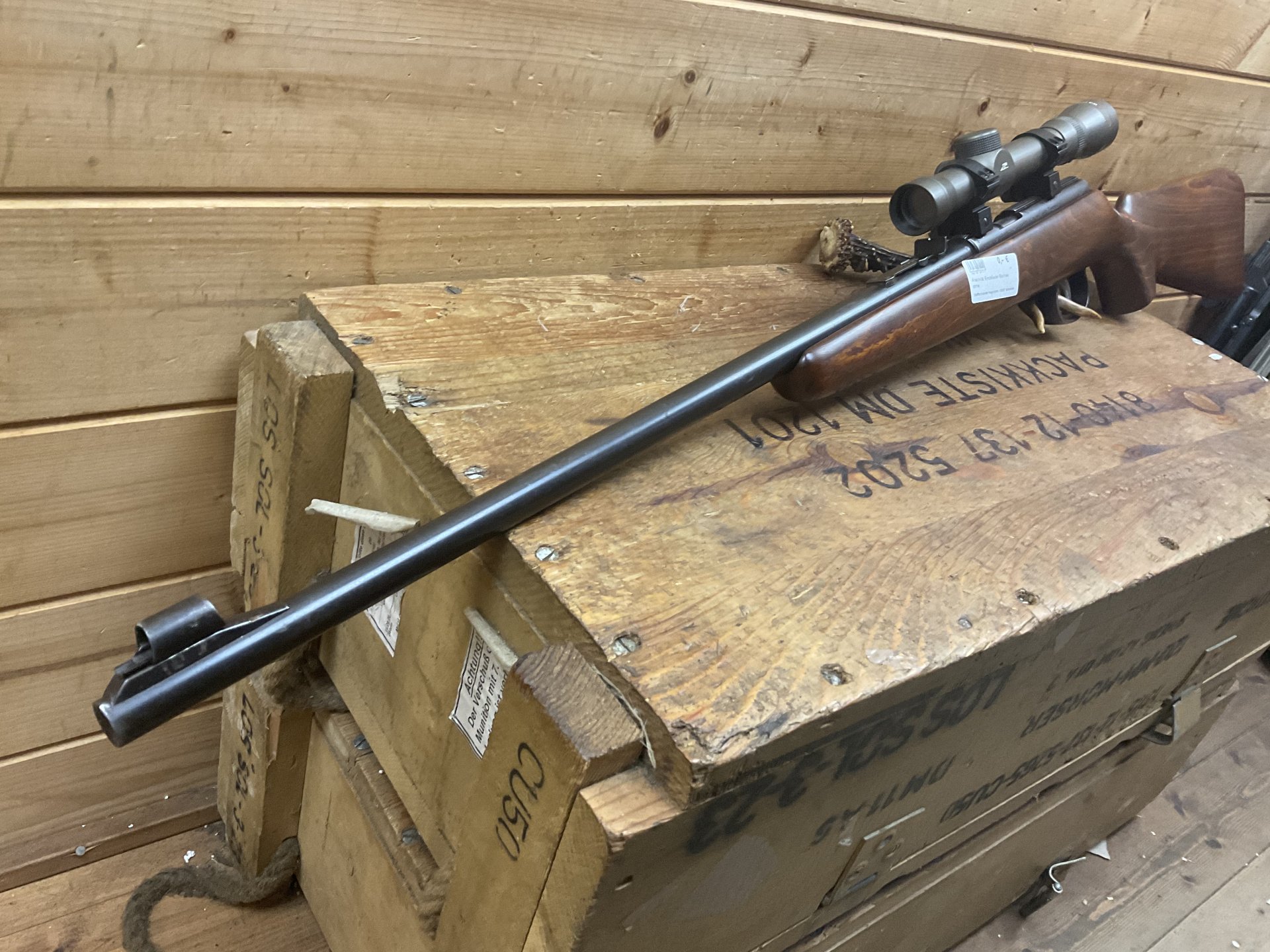 Einzelladerbüchse Anschütz Kal..22lr. mit ZF 4x24! – Bild 2