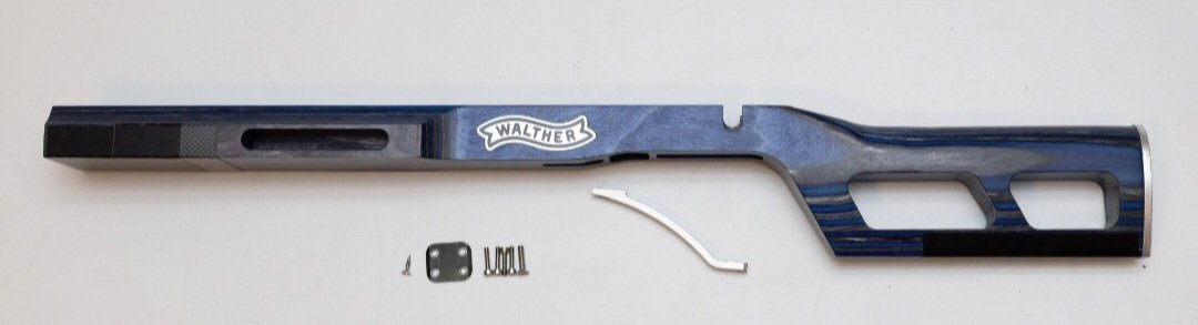 Walther KK500 – Benchrest-Schaft mit Tuning, neuwertig! – Bild 1