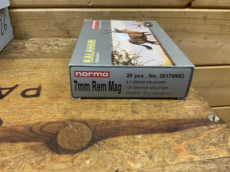 Norma Kalahari 7mm Rem Mag 125 gr 1 Packung – Bild 2