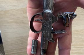 SteinPistole, Doppellauf, Seglas-London – Bild 5
