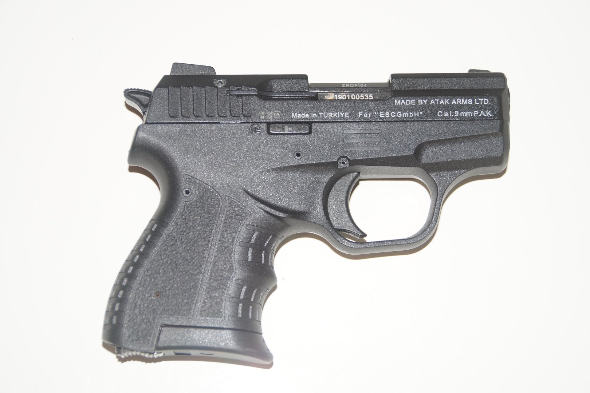 Zoraki M 906-P Black 9mm P.A.K. inkl. 50-Schuss – Bild 1