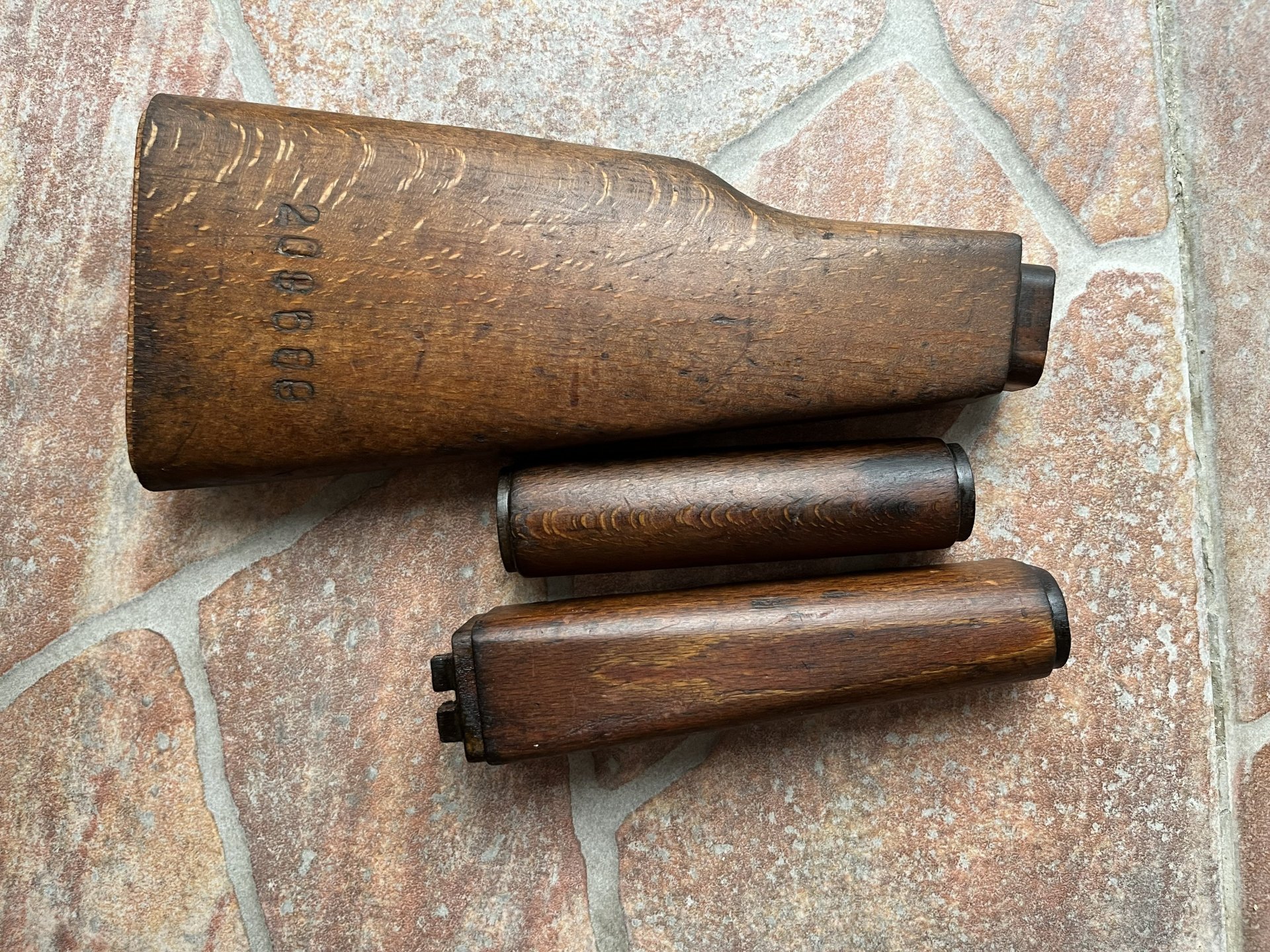 Zastava M70B1 M70AB2 Schaft Teilesatz Schulterstütze Handschutz Stock Handguard no M76 AKM AK47 – Bild 2