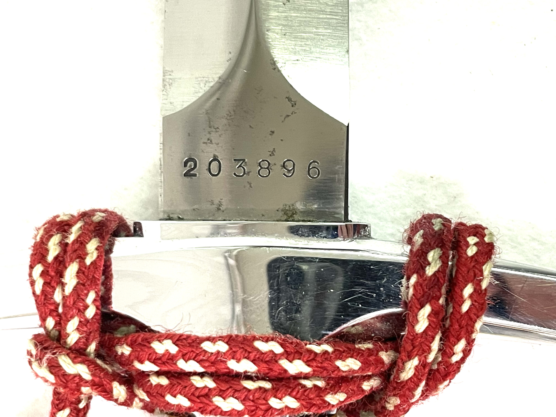 Schweizer Offiziers Dolch M/43 - M43, Elsener Schwyz Victoria, Portepee – Bild 4
