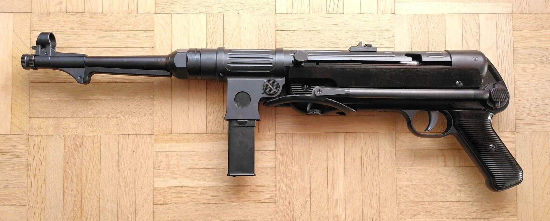 SSD BD38 - 9mm Luger - Selbstladebüchse mit Klappschaft - sportlich zugelassen – Bild 2