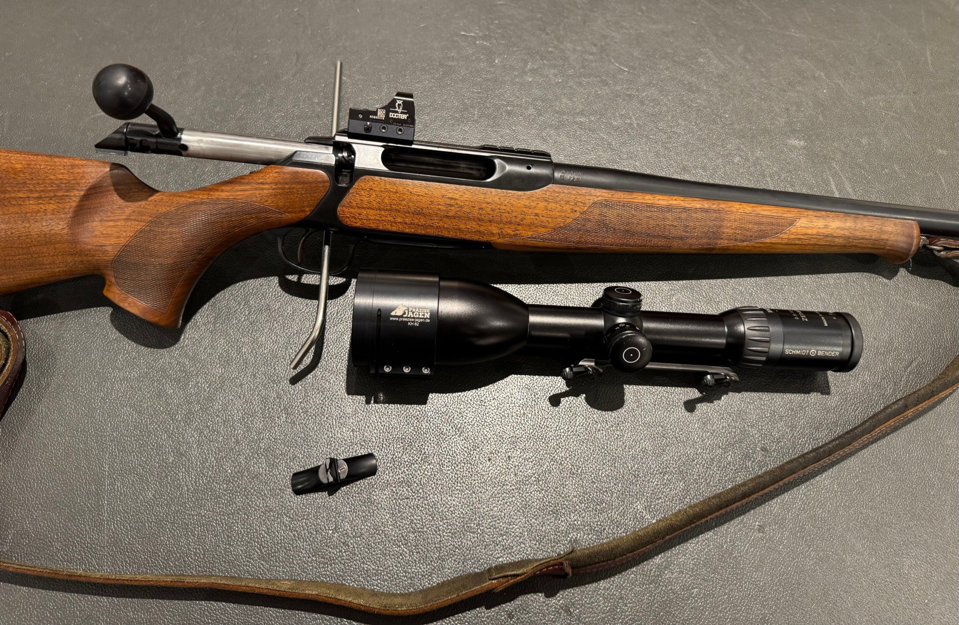 Komplettset: Sauer 202 Classic .30-06 HM + S&B Zenith FD7 + Docter Sight + Adapter – Bild 5