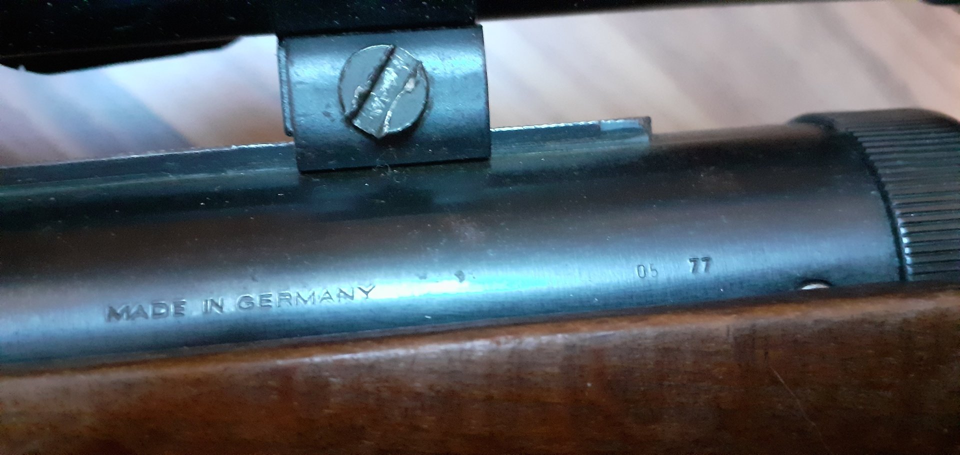 Luftgewehr Diana mit Zielfernrohr – Bild 3