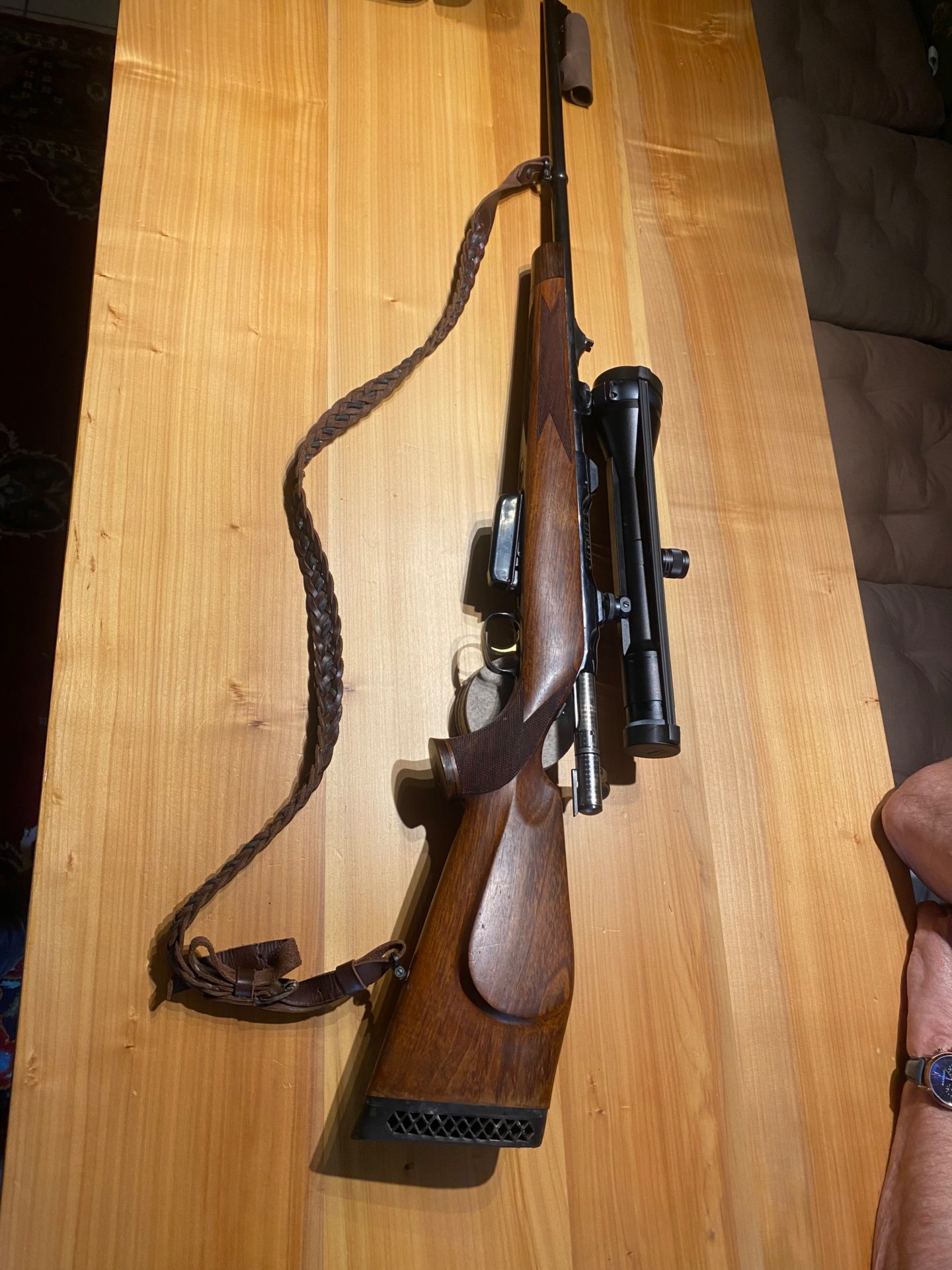 Sauer 90 Büchse 8x68S Swarovski Habicht Rotpunkt – Bild 1