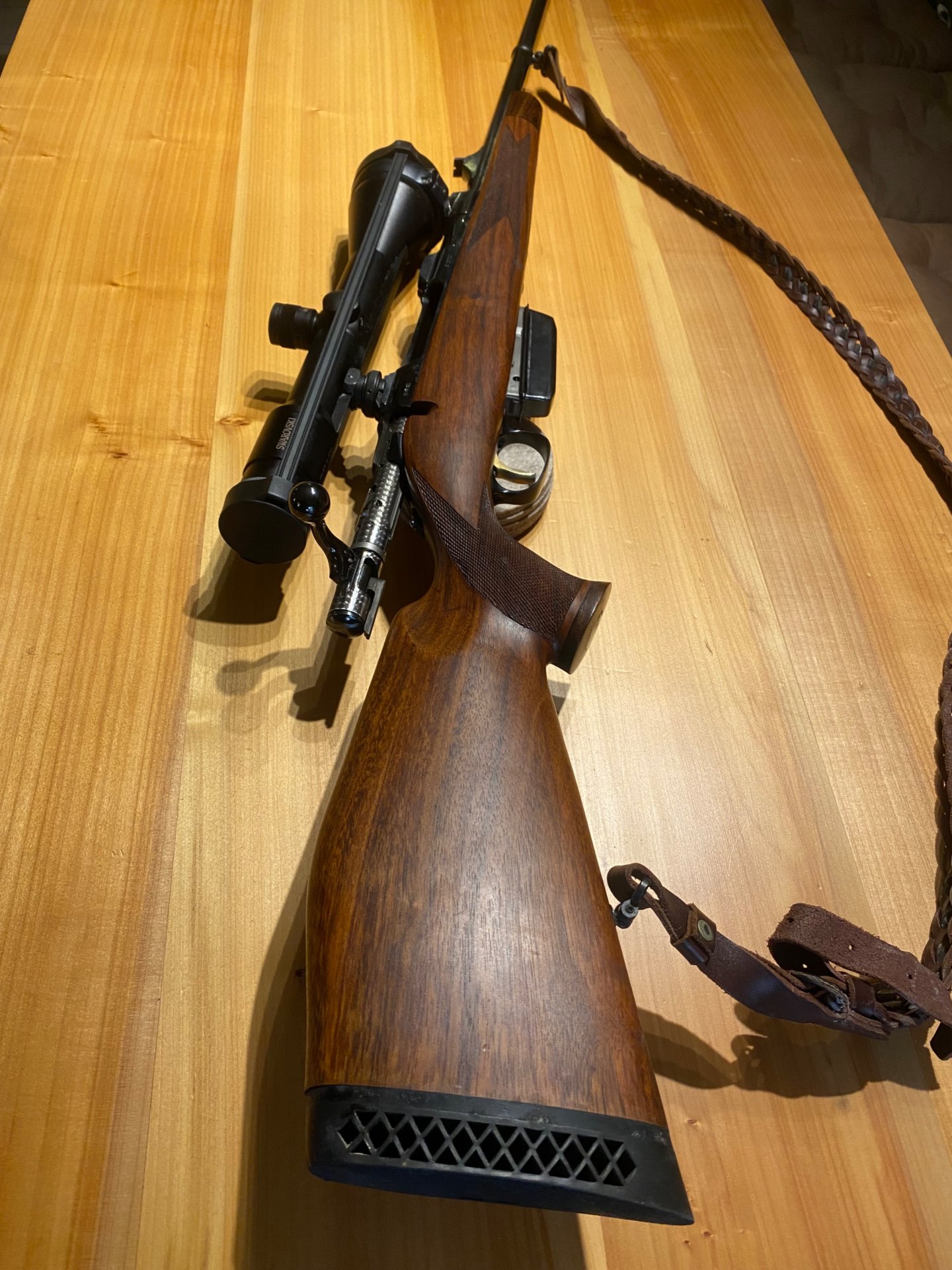 Sauer 90 Büchse 8x68S Swarovski Habicht Rotpunkt – Bild 2