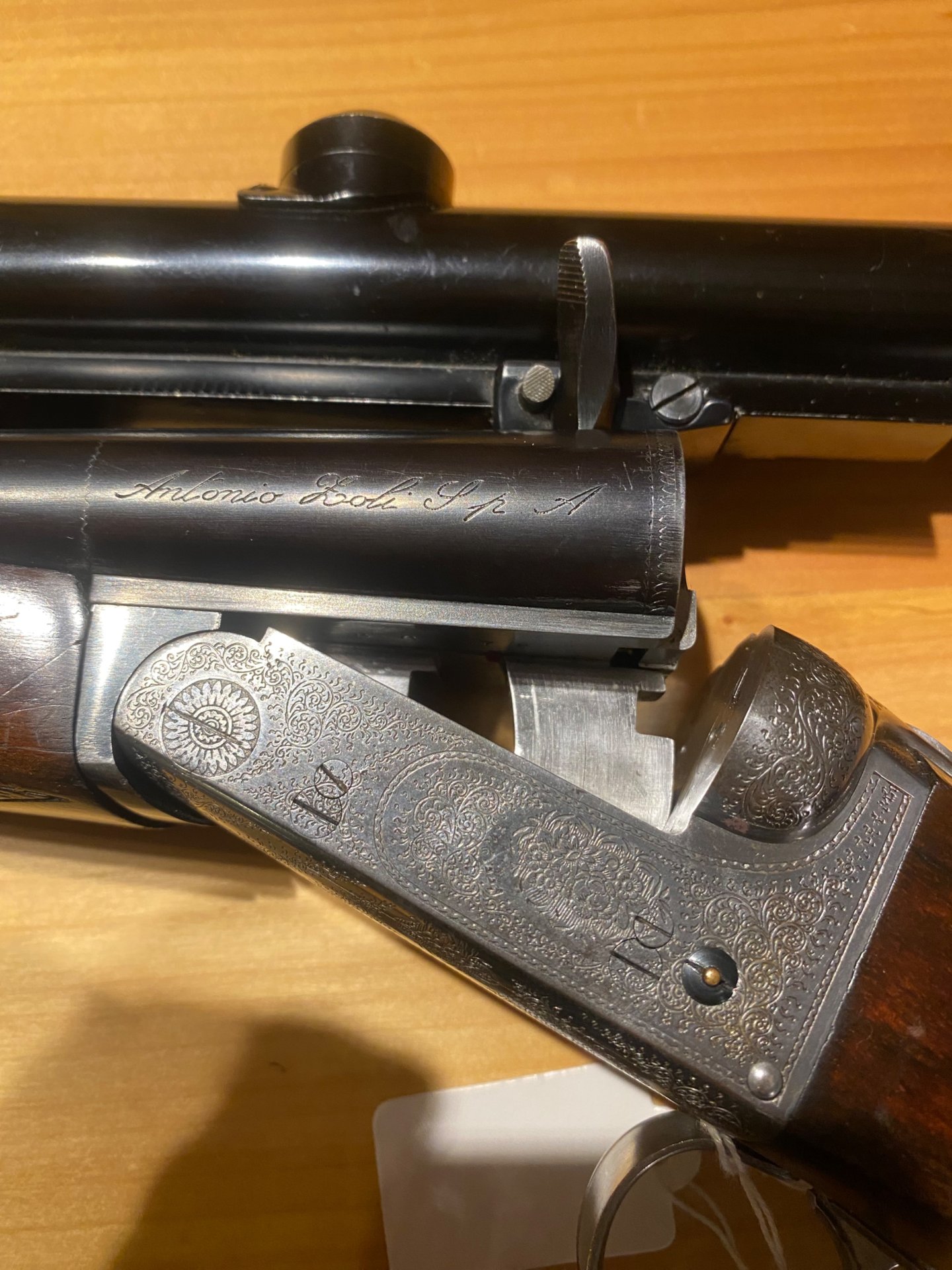 Antoni Zoli Doppelbüchse 9,3x74R mit 3 Gläsern – Bild 2