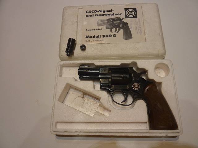 GECO Weihrauch Signal u. Gasrevolver 9mm Modell 900G – Bild 1